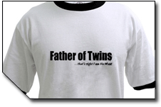 Father of Twins T-Shirt